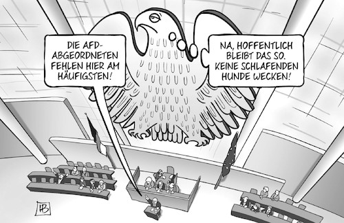 AfD-Fehlzeiten