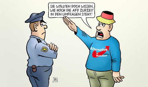 Cartoon: AfD-Umfragehoch (medium) by Harm Bengen tagged afd,umfragehoch,umfragen,nazis,rechtsradikal,hitlergruss,polizei,harm,bengen,cartoon,karikatur,afd,umfragehoch,umfragen,nazis,rechtsradikal,hitlergruss,polizei,harm,bengen,cartoon,karikatur