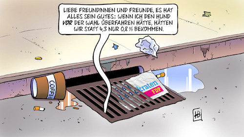 Cartoon: Außerparlamentarische Liberale (medium) by Harm Bengen tagged außerparlamentarische,liberale,hund,lindner,wahl,fdp,parteitag,gully,harm,bengen,cartoon,karikatur,außerparlamentarische,liberale,hund,lindner,wahl,fdp,parteitag,gully,harm,bengen,cartoon,karikatur