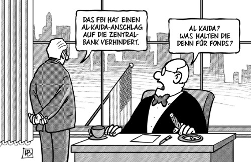 Bank-Anschlag Bank-Anschlag