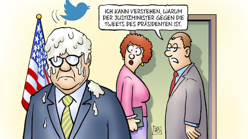 Barr und Twitter