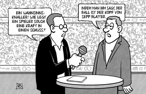 Blatter-Schuss