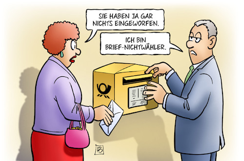 Brief-Nichtwähler Brief-Nichtwähler