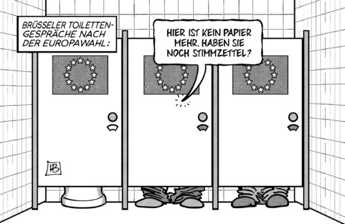 Brüsseler Toilettengespräche