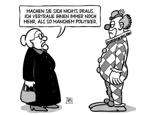 Clown-Vertrauen Clown-Vertrauen