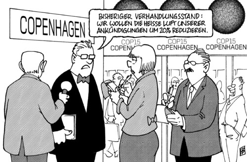 Cartoon: COP15 (medium) by Harm Bengen tagged cop15,kopenhagen,klima,klimagipfel,klimaerwärmung,erderwärmung,klimakatastrophe,co2,reduktion,treibhausgase,globale erwärmung,umwelt,natur,energie,globale,erwärmung