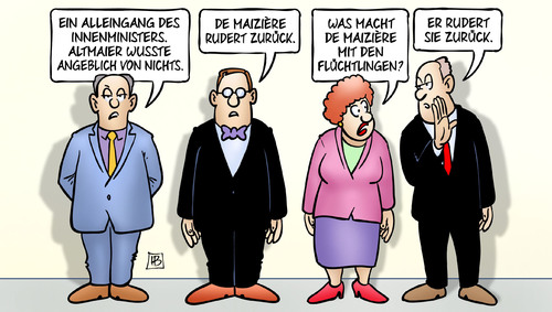 De Maiziere rudert