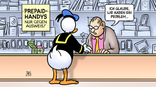Donald-Duck-Ausweis