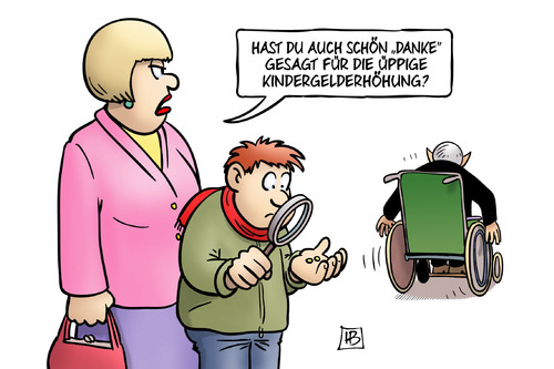 Cartoon: Familienpaket (medium) by Harm Bengen tagged familienpaket,danke,kindergelderhoehung,kindergeld,kinder,mutter,alleinerziehend,schäuble,finanzminister,geld,lupe,harm,bengen,cartoon,karikatur,familienpaket,danke,kindergelderhoehung,kindergeld,kinder,mutter,alleinerziehend,schäuble,finanzminister,geld,lupe,harm,bengen,cartoon,karikatur