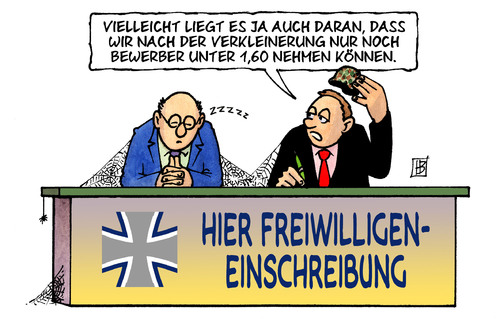 Freiwilligeneinschreibung