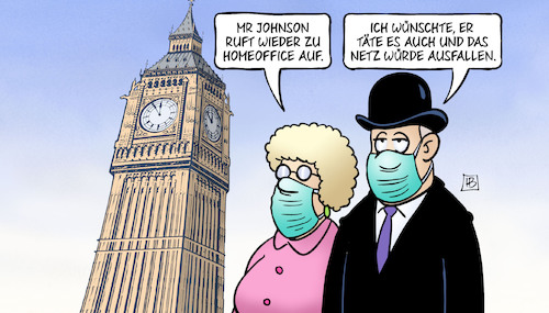 Johnson und Homeoffice