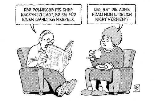 Kaczynski für Merkel Kaczynski für Merkel