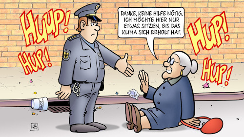 Cartoon: Klimablockaden-Berlin (medium) by Harm Bengen tagged polizei,polizist,hand,sitzen,hupen,klimawandel,klimaaktivisten,letzte,generation,berlin,blockieren,festkleben,demonstrationen,susemil,harm,bengen,cartoon,karikatur,polizei,polizist,hand,sitzen,hupen,klimawandel,klimaaktivisten,letzte,generation,berlin,blockieren,festkleben,demonstrationen,susemil,harm,bengen,cartoon,karikatur