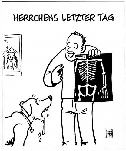 Cartoon: Knochen (medium) by Harm Bengen tagged herrchen,haustier,hund,tiere,hundehalter,frauchen,röntgen,röntgenbild,körper,knochen,anatomie,hunger,appetit,konditionierung,konditioniert,fressen,krankheitsbild,medizin,artz,patient,doktor,krankenhaus,kranheit,gesundheit,pawlowscher reflex,experiment,iwan pawlow,belohnungssystem,belohnung,instinkt,köder,pawlowscher,reflex,iwan,pawlow