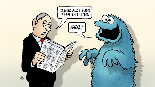 Cartoon: Kukies (medium) by Harm Bengen tagged kukies,finanzminister,fdp,scholz,ampel,rausschmiss,koalition,ende,harm,bengen,cartoon,karikatur,kukies,finanzminister,fdp,scholz,ampel,rausschmiss,koalition,ende,harm,bengen,cartoon,karikatur