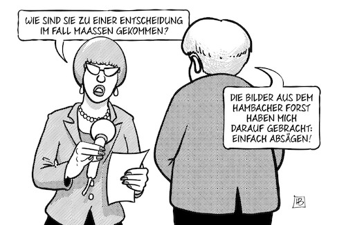 Maaßen absägen Maaßen absägen