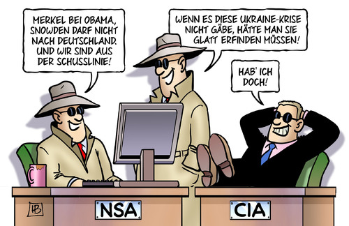 Merkel-Snowden-Ukraine
