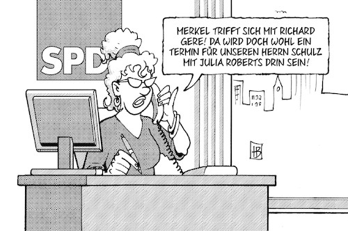 Merkel und Gere Merkel und Gere