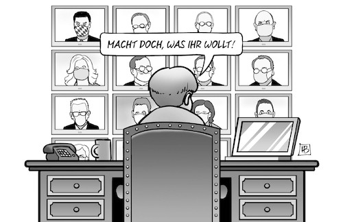 Merkel und Lockerungen