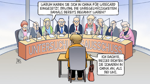 Merkel vor U-Ausschuss