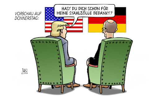 Merz bei Trump Merz bei Trump