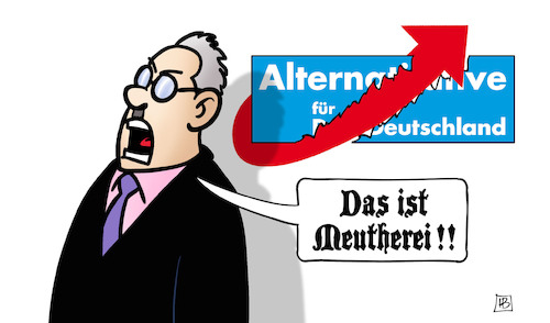 Cartoon: Meutherei (medium) by Harm Bengen tagged meutherei,meuthen,gauland,afd,parteitag,corona,spaltung,nazis,rechtsextrem,harm,bengen,cartoon,karikatur,meutherei,meuthen,gauland,afd,parteitag,corona,spaltung,nazis,rechtsextrem,harm,bengen,cartoon,karikatur