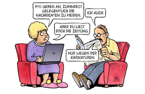 Nachrichten meiden Nachrichten meiden