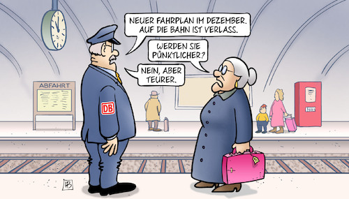 Neuer Fahrplan