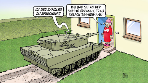 Panzer-Druck auf SPD
