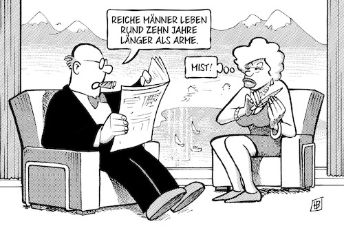 Reiche leben länger Reiche leben länger