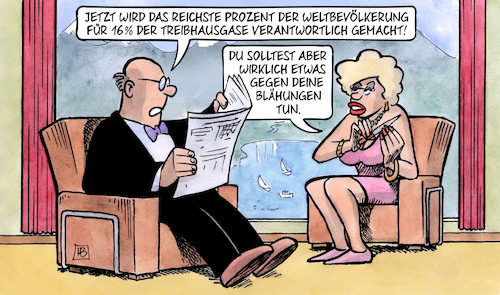 Cartoon: Reiche und Treibhausgase (medium) by Harm Bengen tagged reiche,prozent,weltbevölkerung,treibhausgase,verantwortlich,luxus,kapitalisten,blähungen,klimawandel,klimagipfel,cop26,glasgow,harm,bengen,cartoon,karikatur,reiche,prozent,weltbevölkerung,treibhausgase,verantwortlich,luxus,kapitalisten,blähungen,klimawandel,klimagipfel,cop26,glasgow,harm,bengen,cartoon,karikatur