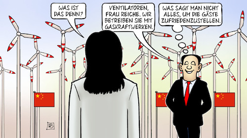 Reiche und Ventilatoren