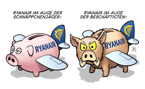 Ryanair-Versionen