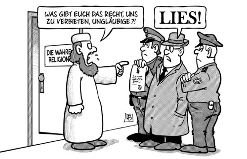 Salafisten-Verbot Salafisten-Verbot