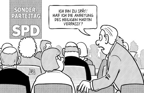 Schulz-Inthronisation Schulz-Inthronisation