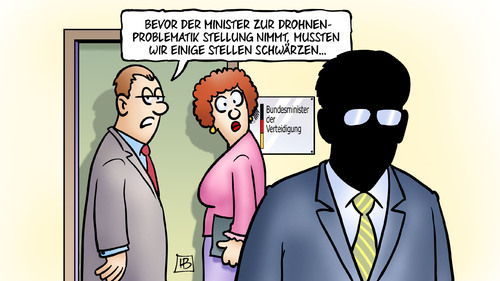 Cartoon: Schwärzen (medium) by Harm Bengen tagged verteidigungsminister,verteidigungsministerium,schwärzen,schwarz,milliarde,geld,bundeswehr,soldaten,demaiziere,eurohawk,globalhawk,euro,hawk,drohnen,drohne,harm,bengen,cartoon,karikatur,verteidigungsminister,verteidigungsministerium,schwärzen,schwarz,milliarde,geld,bundeswehr,soldaten,demaiziere,eurohawk,globalhawk,euro,hawk,drohnen,drohne,harm,bengen,cartoon,karikatur