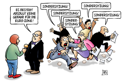 Cartoon: Sondersitzung (medium) by Harm Bengen tagged gefahr,interview,sondersitzung,referendum,frist,europa,grexit,troika,institutionen,eu,ezb,iwf,griechenland,pleite,schulden,harm,bengen,cartoon,karikatur,gefahr,interview,sondersitzung,referendum,frist,europa,grexit,troika,institutionen,eu,ezb,iwf,griechenland,pleite,schulden,harm,bengen,cartoon,karikatur