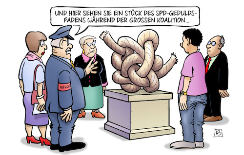 Cartoon: SPD-Geduldsfaden (medium) by Harm Bengen tagged geduldsfaden,grosse,koalition,nahles,groko,spd,csu,cdu,merkel,rauswurf,geheimdienste,verfassung,belege,hetzjagden,maaßen,verfassungsschutzpräsident,seehofer,chemnitz,vertuschung,video,nazis,afd,rechtsradikalismus,harm,bengen,cartoon,karikatur,geduldsfaden,grosse,koalition,nahles,groko,spd,csu,cdu,merkel,rauswurf,geheimdienste,verfassung,belege,hetzjagden,maaßen,verfassungsschutzpräsident,seehofer,chemnitz,vertuschung,video,nazis,afd,rechtsradikalismus,harm,bengen,cartoon,karikatur