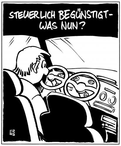 Cartoon: Steuer (medium) by Harm Bengen tagged 