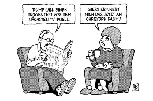 Trump-Drogentest Trump-Drogentest