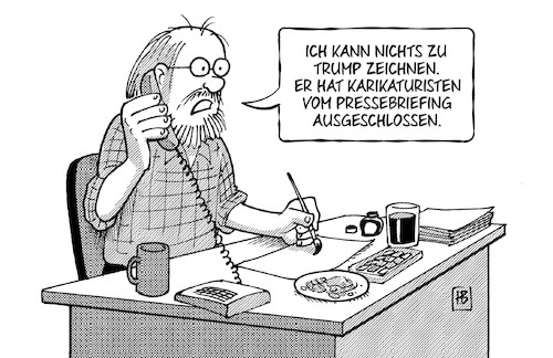 Trump-Pressebriefing Trump-Pressebriefing