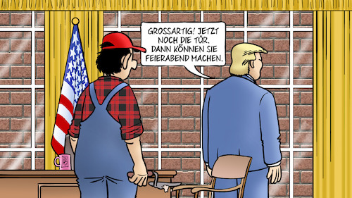 Trump lässt Mauern