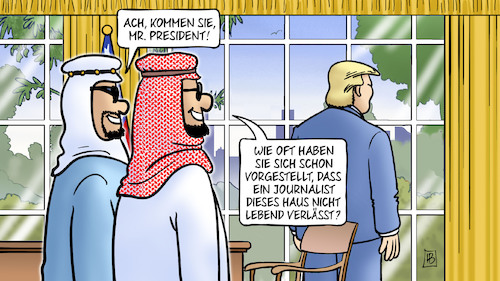 Trump und Khashoggi