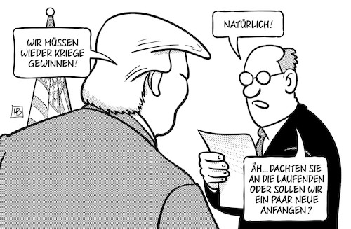 Trump und Kriege Trump und Kriege