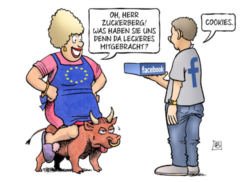 Cartoon: Zuckerberg vor EU (medium) by Harm Bengen tagged zuckerberg,facebook,leckeres,kuchen,cookies,datenschutz,anhörung,harm,bengen,cartoon,karikatur,zuckerberg,facebook,leckeres,kuchen,cookies,datenschutz,anhörung,harm,bengen,cartoon,karikatur