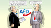 Cartoon: AfD-Hochstapler (small) by Harm Bengen tagged afd,hochstapler,europa,wahl,liste,kandidaten,partei,witze,betrug,harm,bengen,cartoon,karikatur