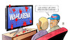 Cartoon: ARD-Wahlarena (small) by Harm Bengen tagged ard,wahlarena,bundestagswahl,afd,tomaten,werfen,kühlschrank,tv,harm,bengen,cartoon,karikatur
