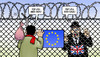 Cartoon: Brexit und Flucht (small) by Harm Bengen tagged brexit,briten,cameron,gb,uk,platz,volksabstimmung,referendum,gipfel,zaun,stacheldraht,visegrad,europa,eu,grenzen,abschrecken,immigration,flucht,fluechtlinge,asyl,abschreckung,harm,bengen,cartoon,karikatur