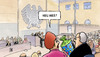 Cartoon: Bundestagsneuling (small) by Harm Bengen tagged bundestagsneuling,bundestag,konstituierung,parlament,neu,schultüte,harm,bengen,cartoon,karikatur