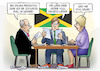 Cartoon: Bunte Null (small) by Harm Bengen tagged bunte,schwarze,null,grüne,gelbe,cdu,csu,fdp,haushalt,verhandlungen,jamaika,sondierungen,bundesregierung,koalition,harm,bengen,cartoon,karikatur